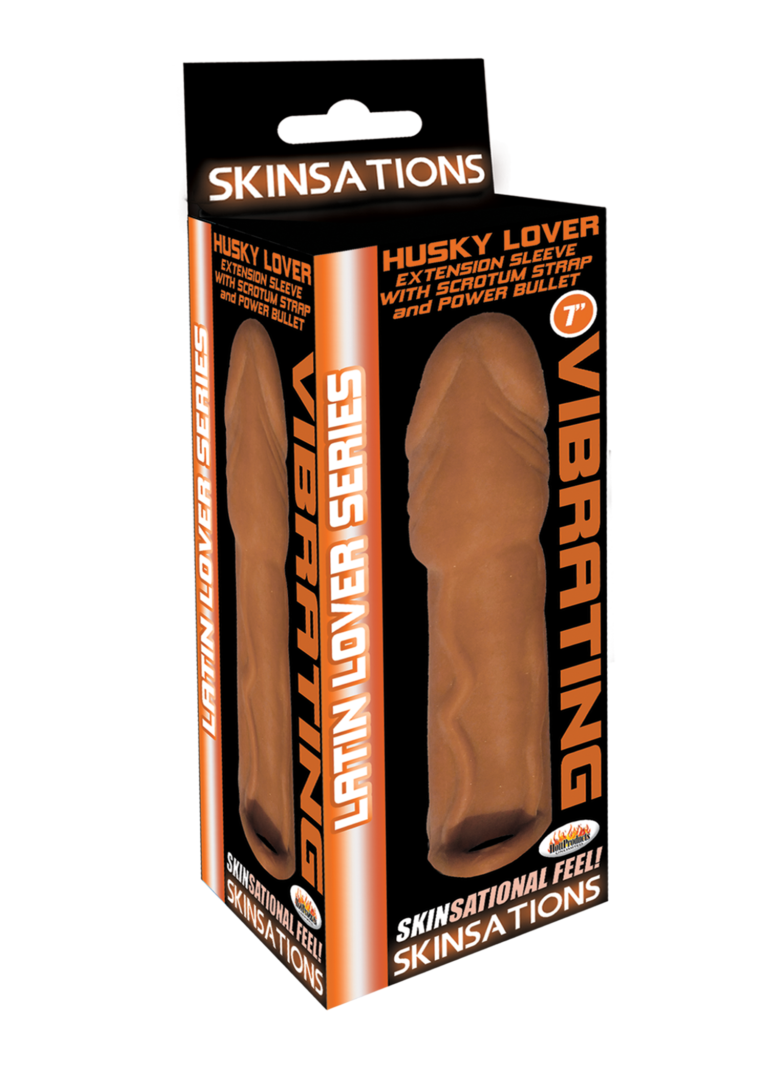 skinsations latin lover series husky lover  inch vibrating brown .png