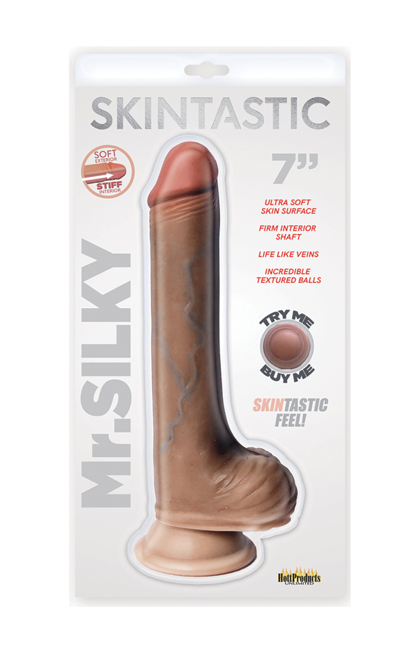 skinsations skintastic series mr silky  inches 