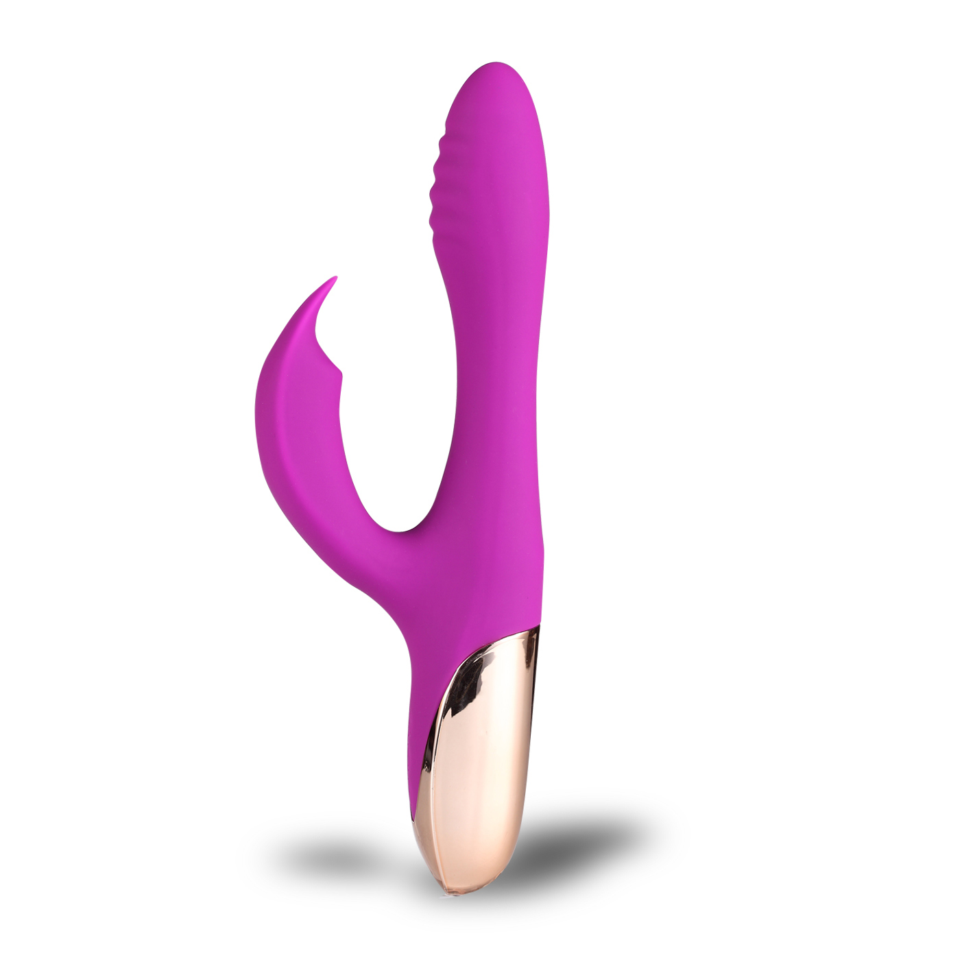 skyler silicone bendable rabbit purple 