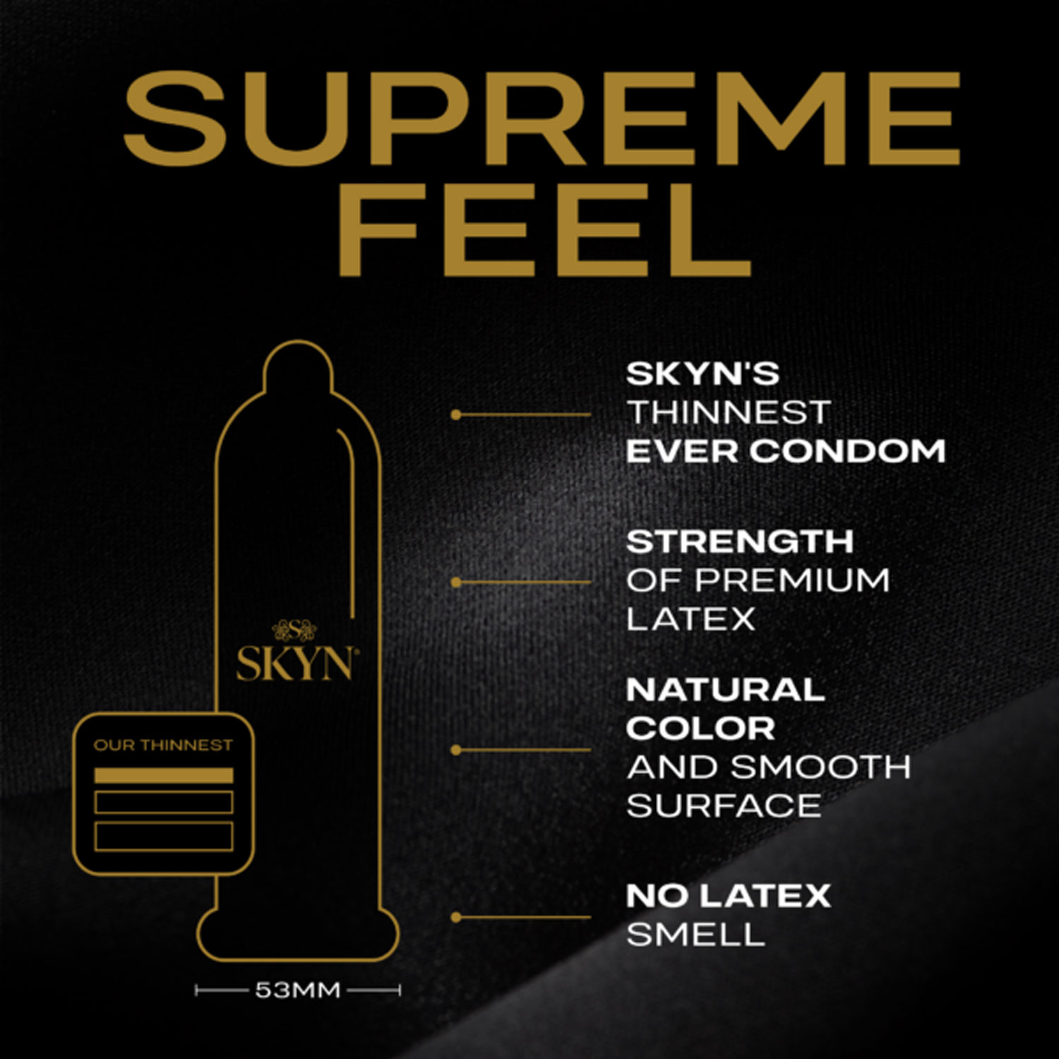 skyn supreme feel  count condoms 