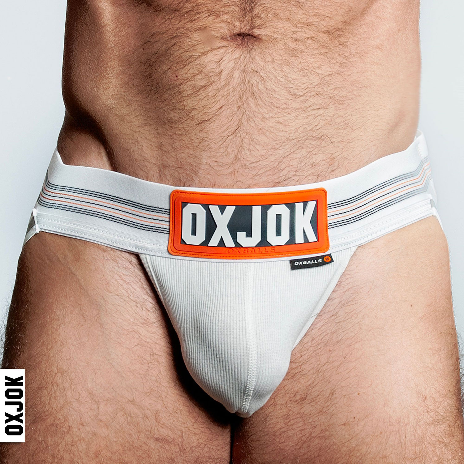 slingjock upthrust slider strap jock white snow large 