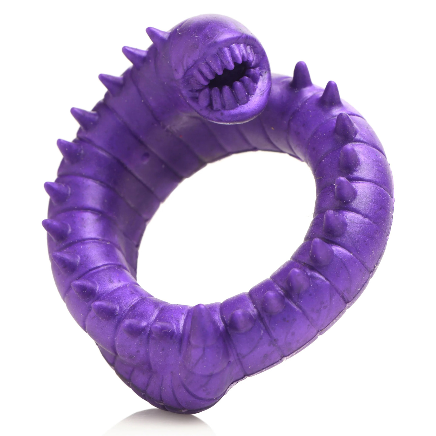 slitherine silicone cock ring purple 