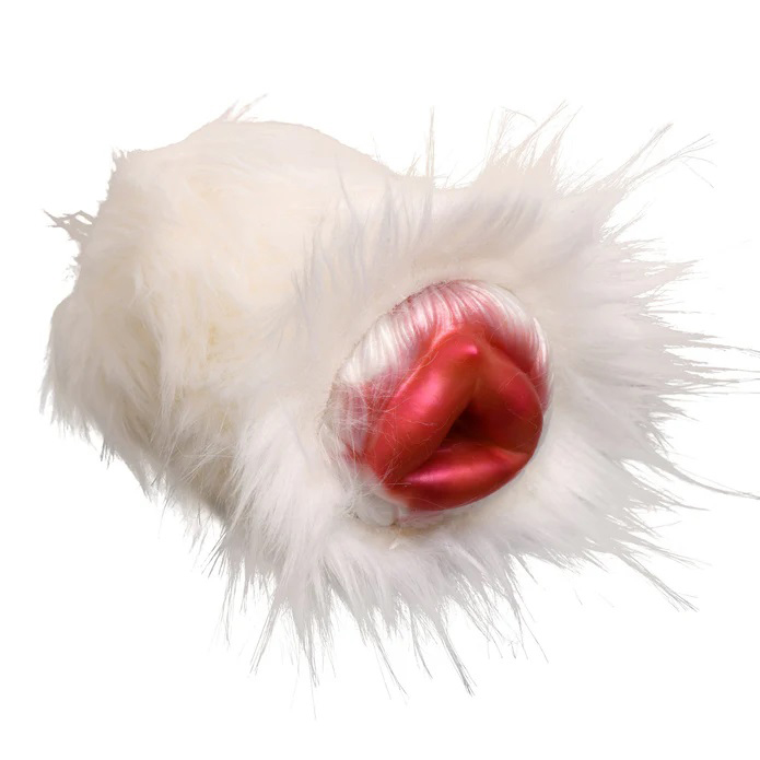 snow she wolf silicone stroker white 