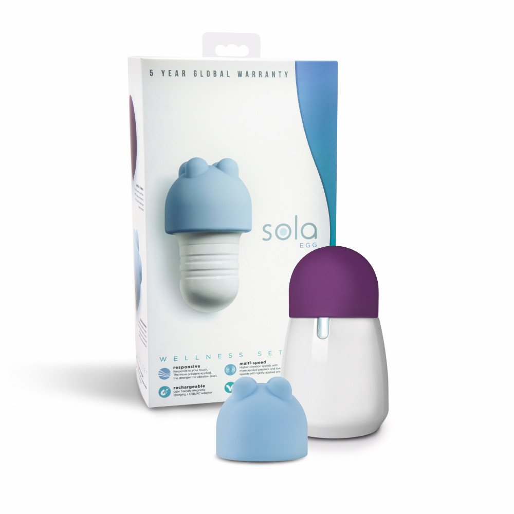 sola egg massager wellness set 