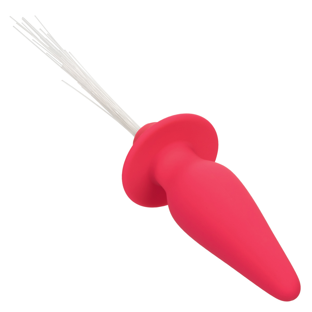 southern lights vibrating light up anal probe  pink 