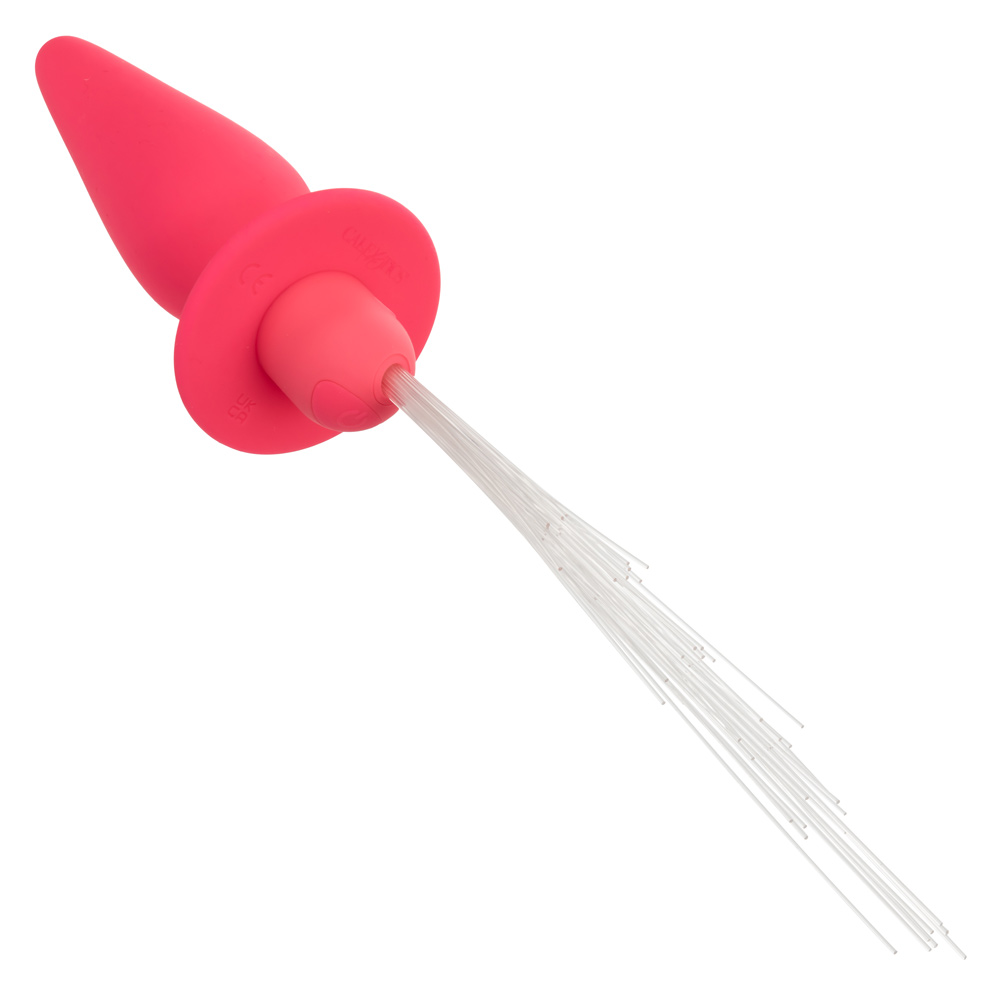 southern lights vibrating light up anal probe  pink 