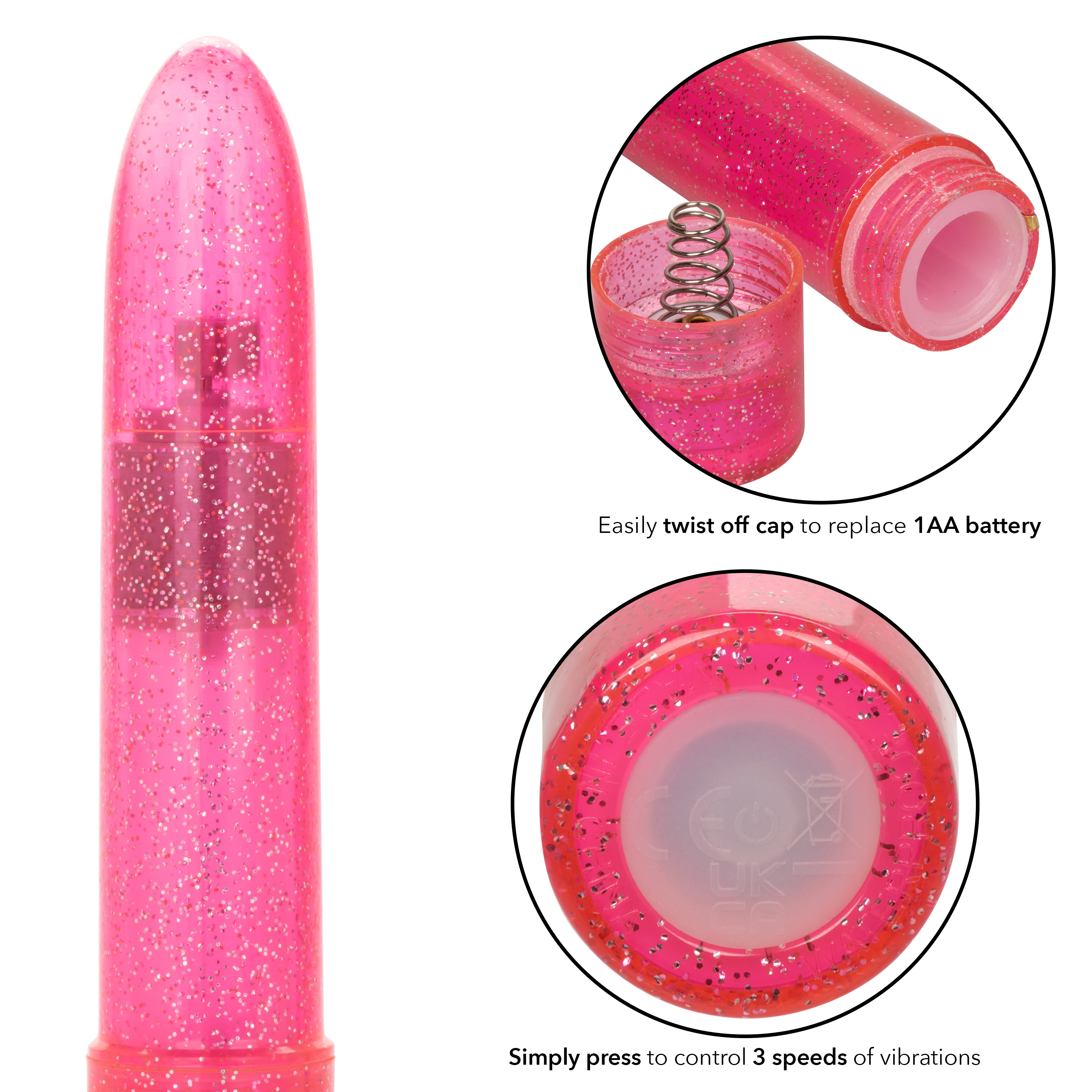 sparkle mini vibe pink 