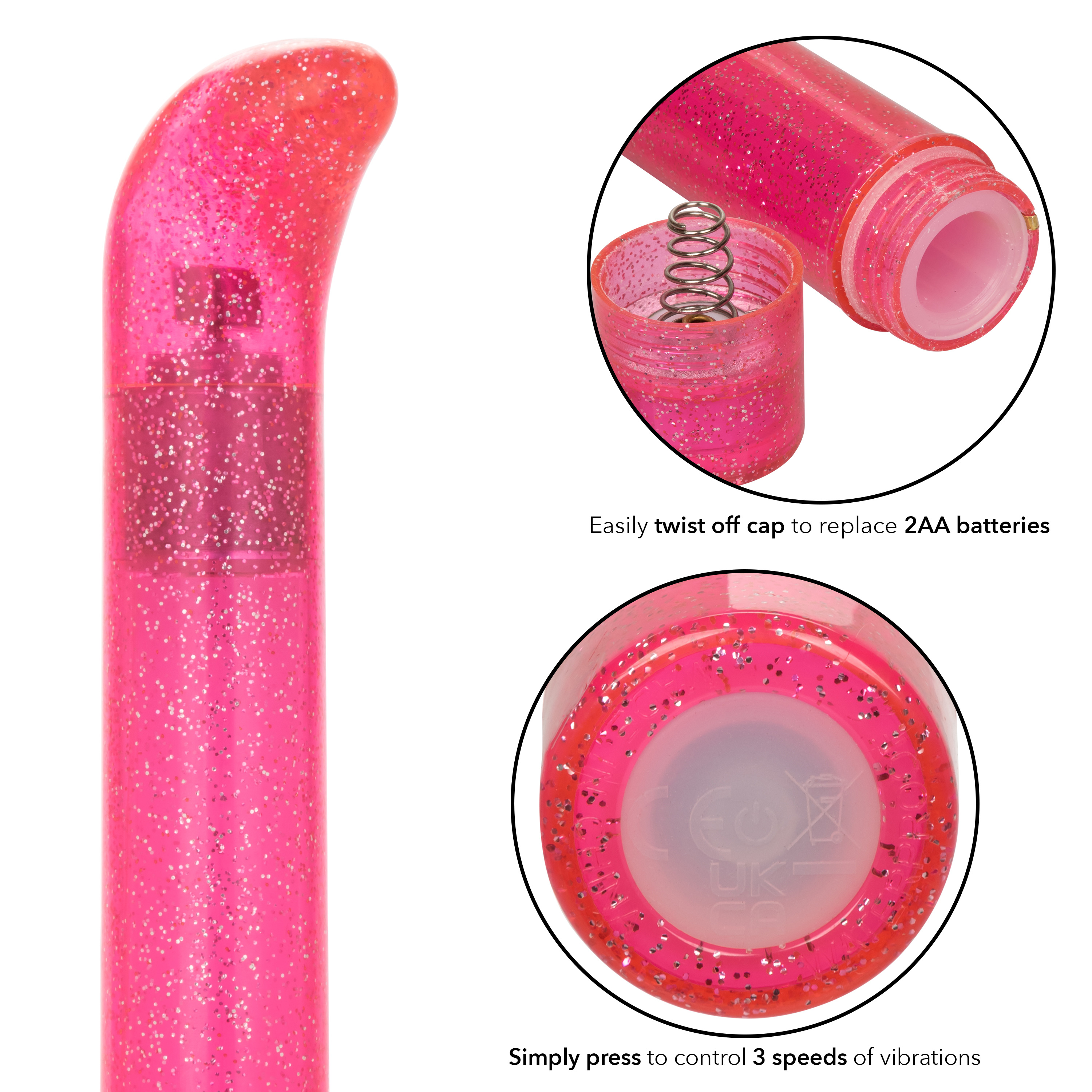 sparkle slim g vibe pink 