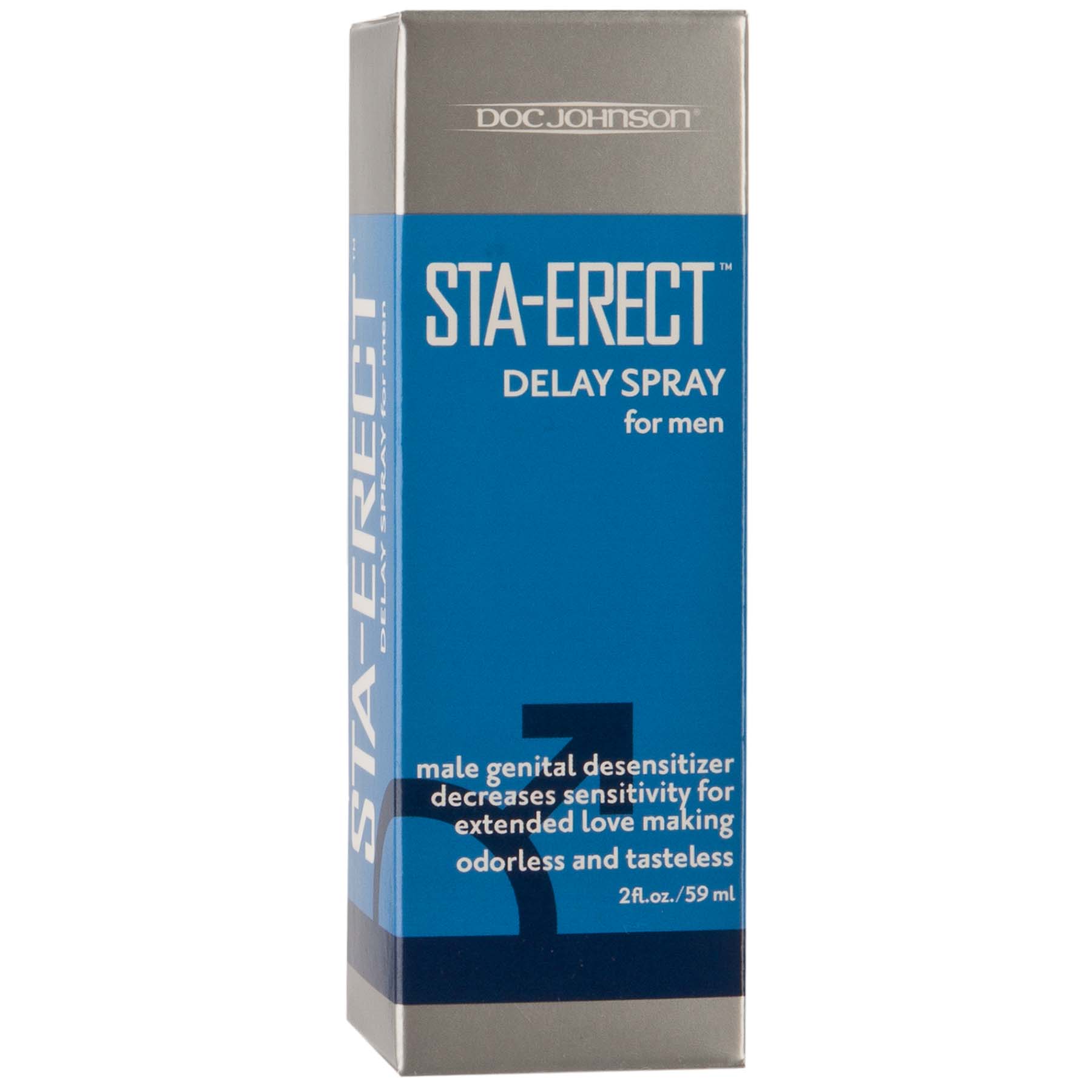 sta erect delay spray for men  fl oz boxed 