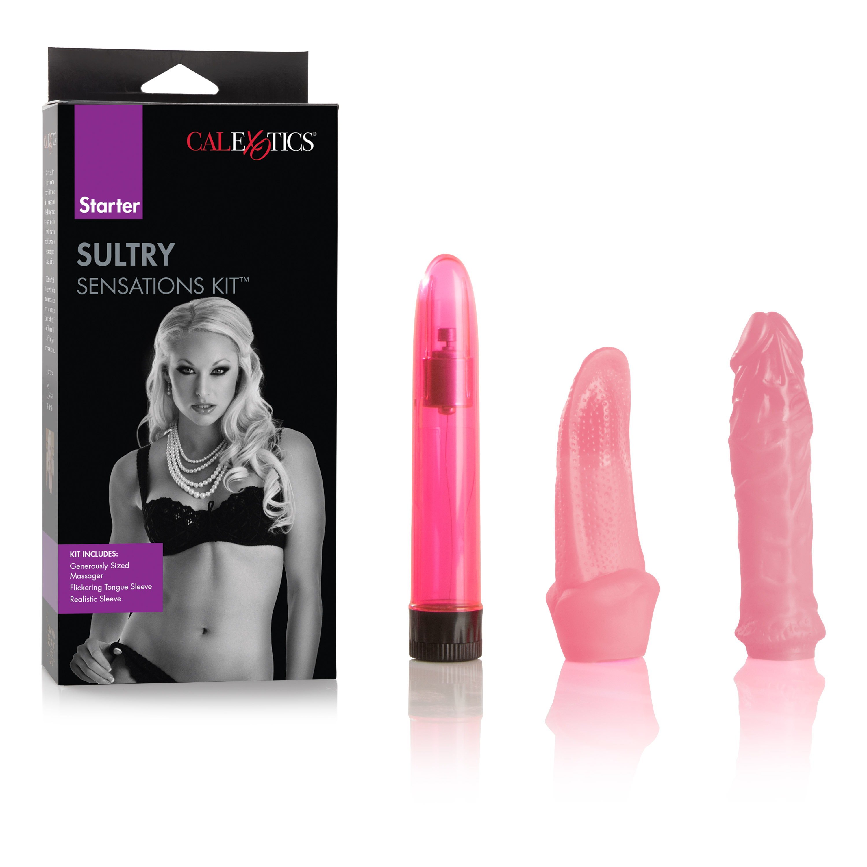 starter sultry sensations kit pink 