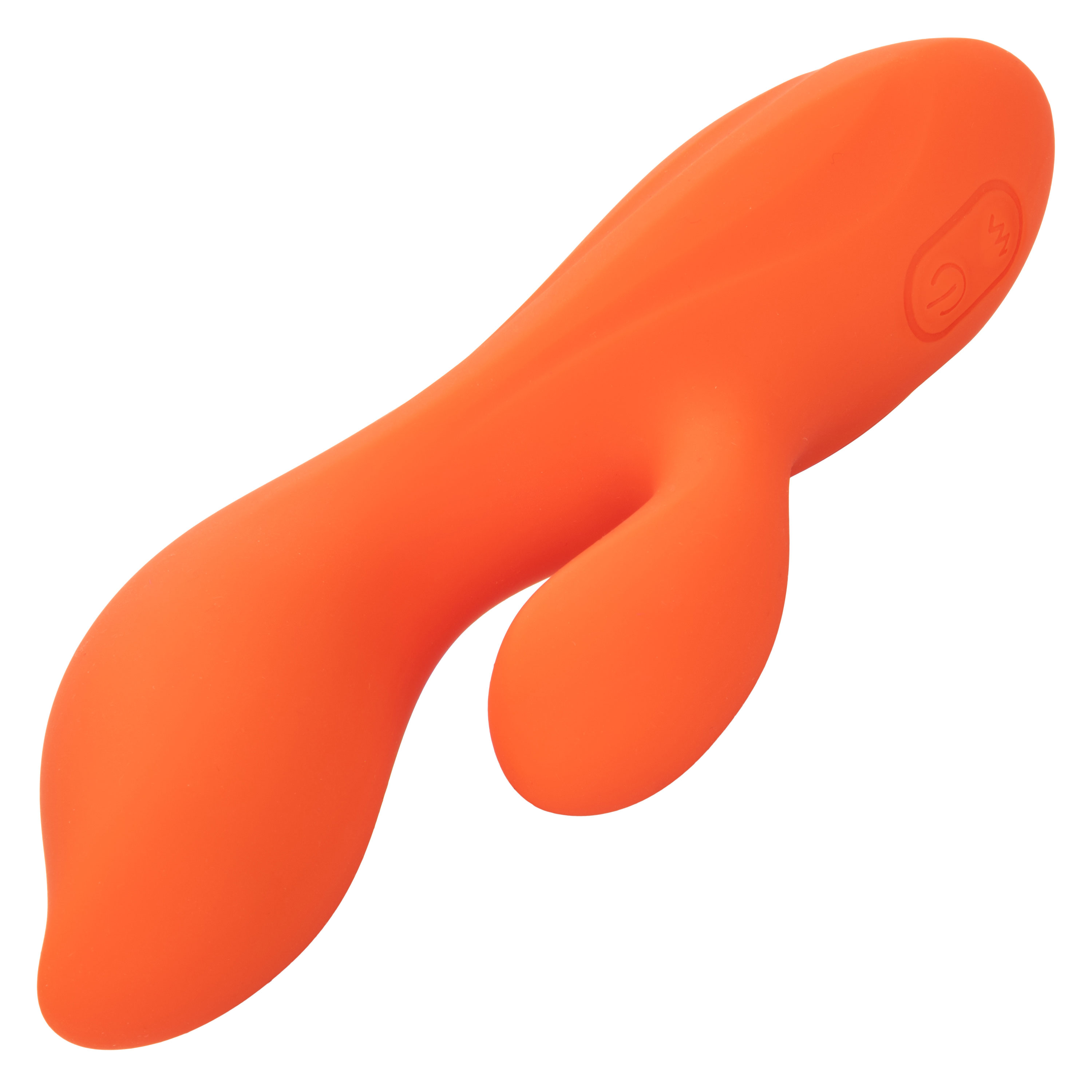 stella liquid silicone dual teaser orange 