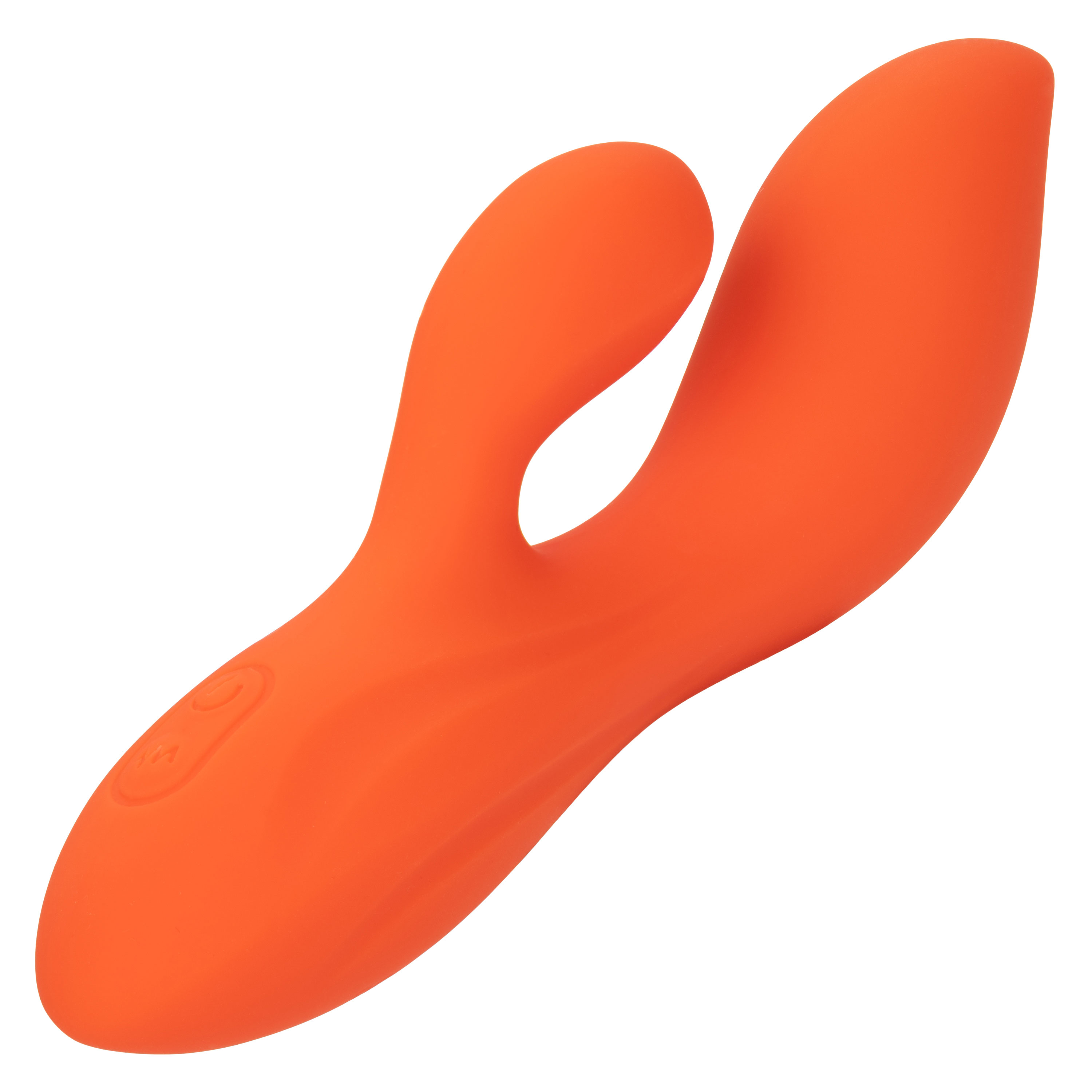 stella liquid silicone dual teaser orange 