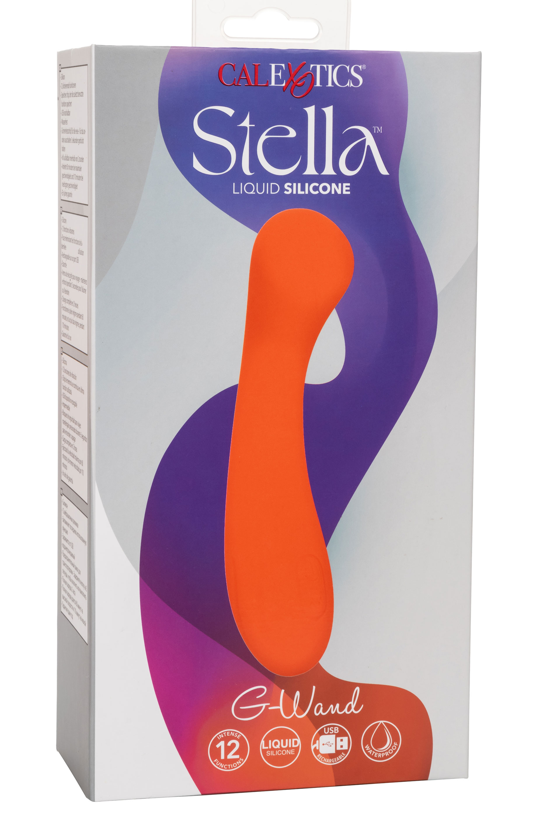 stella liquid silicone g wand orange 