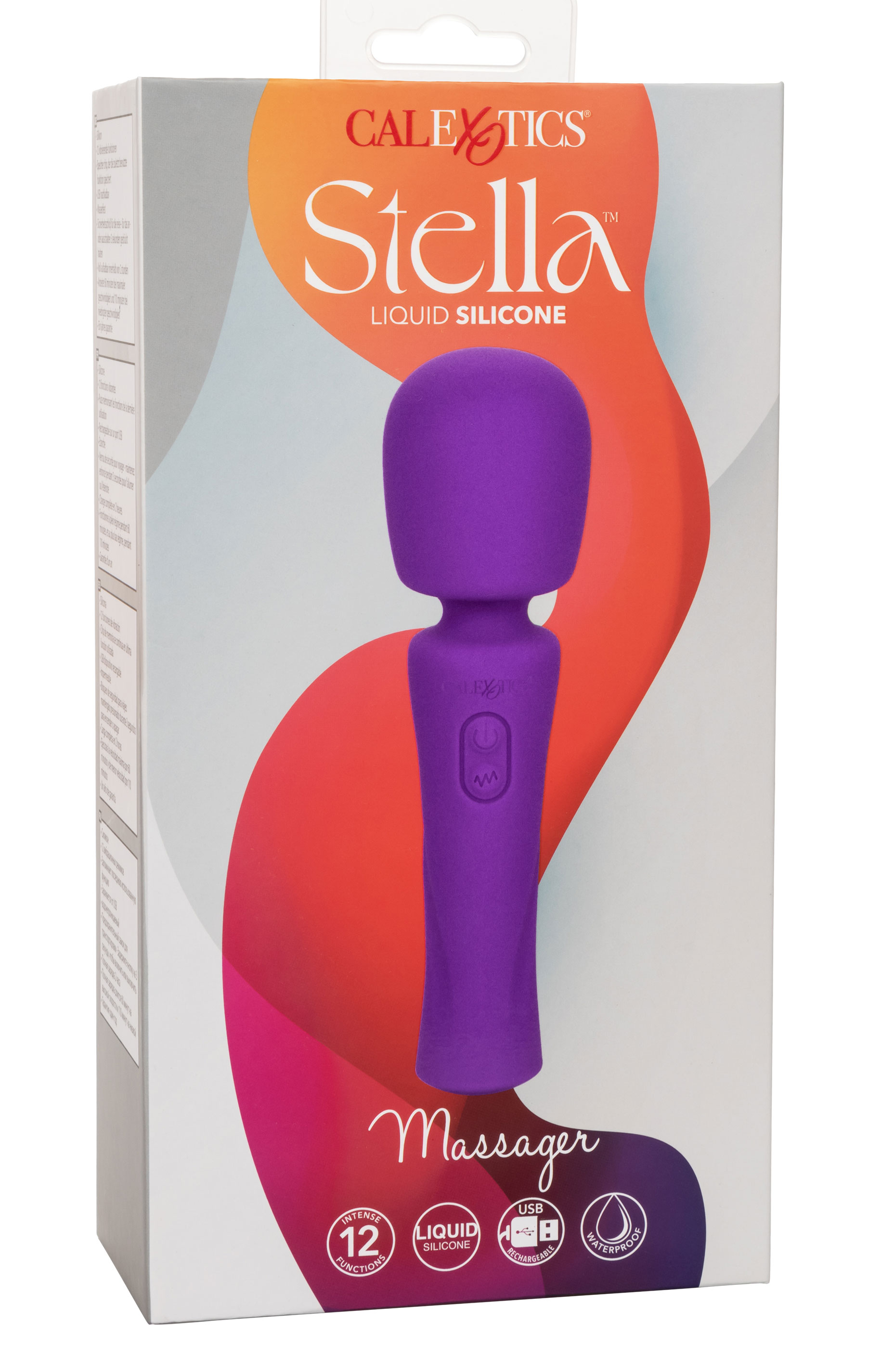 stella liquid silicone massager purple 