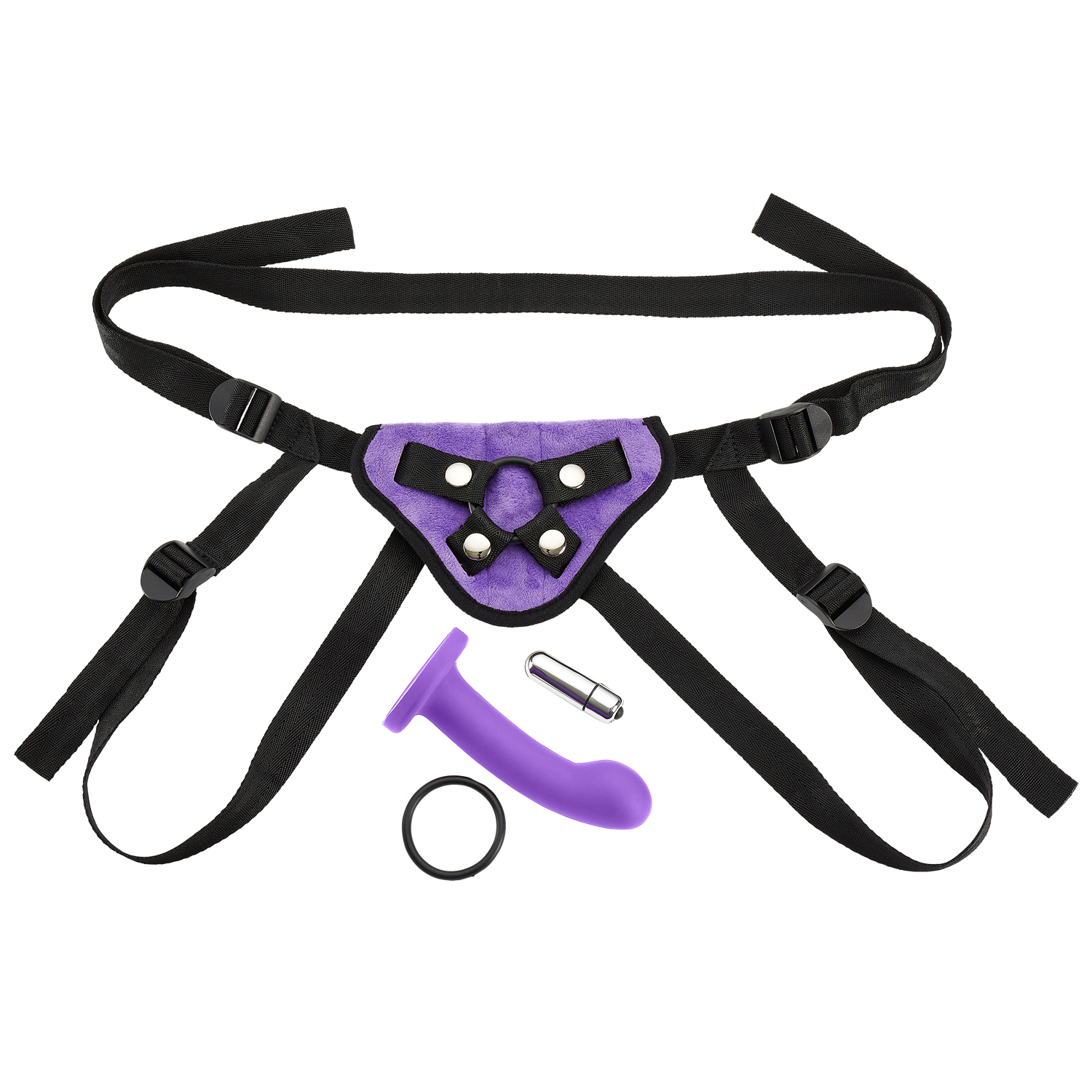 strap on harness kit purple 