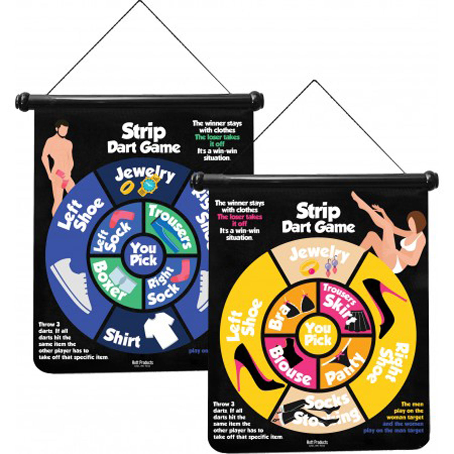 strip darts game for men and women 