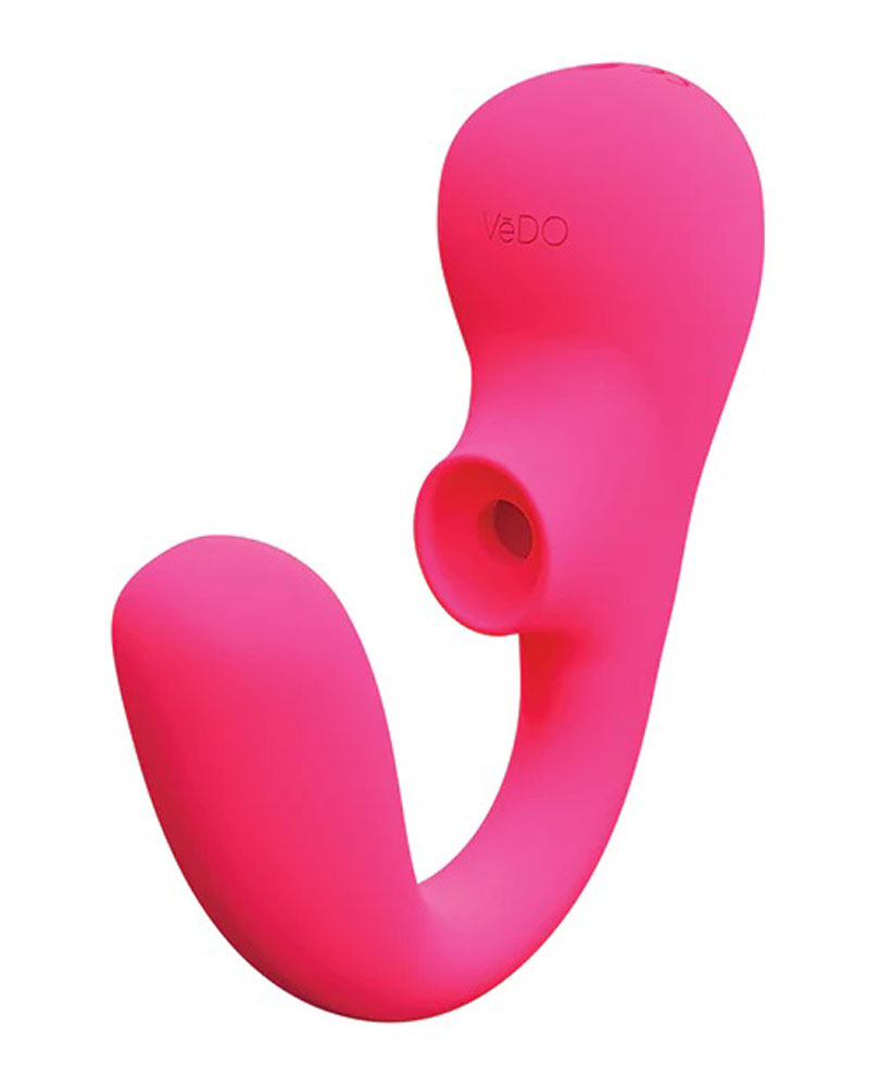 suki plus rechargeable dual sonic vibe foxy pink 