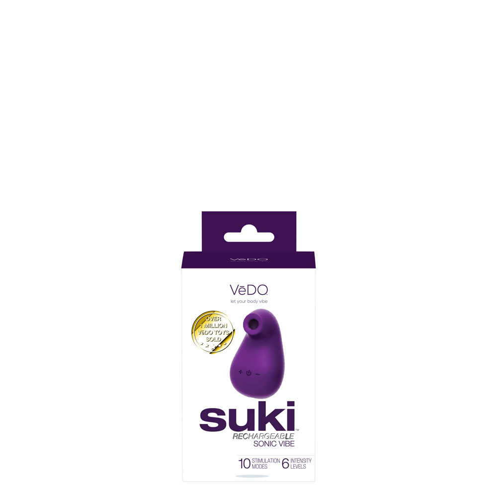 suki rechargeable sonic vibe deep purple 