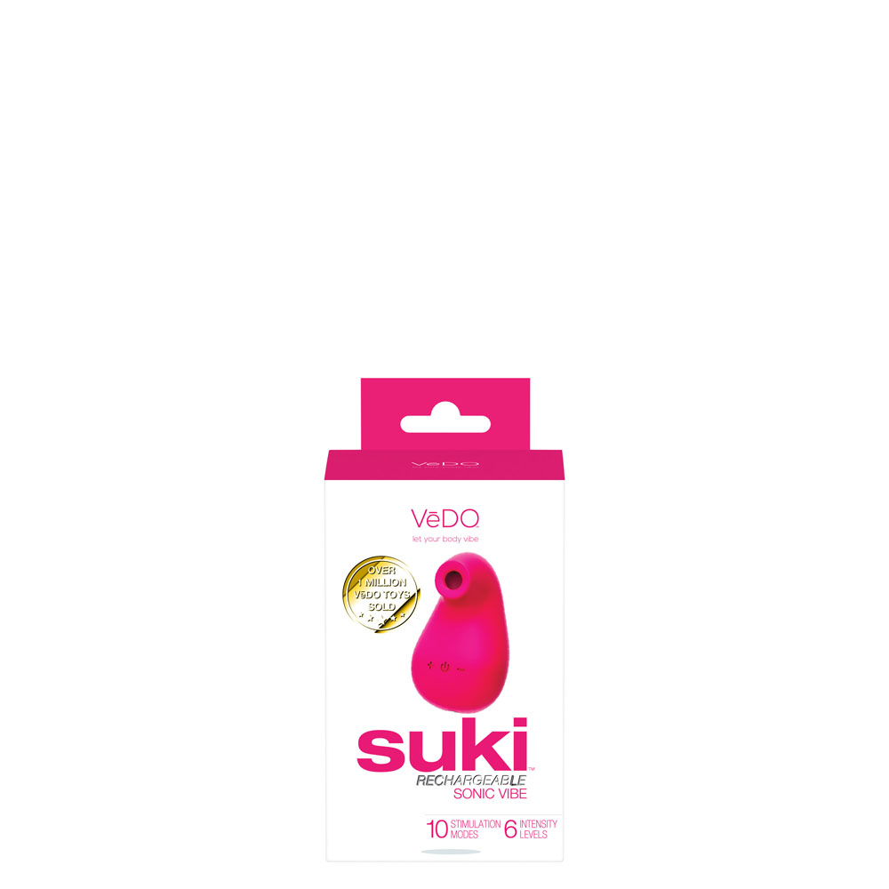 suki rechargeable sonic vibe foxy pink 