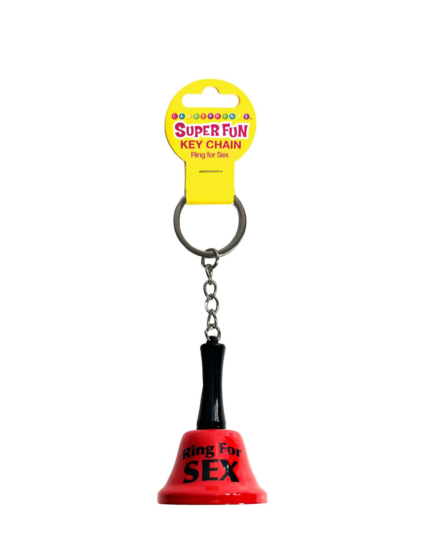 super fun key chain ring for sex red 