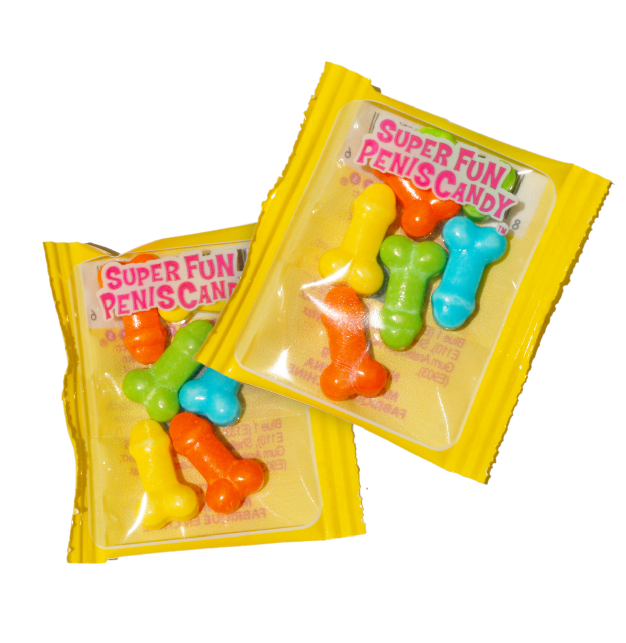 super fun penis candy  piece pop display g bags 