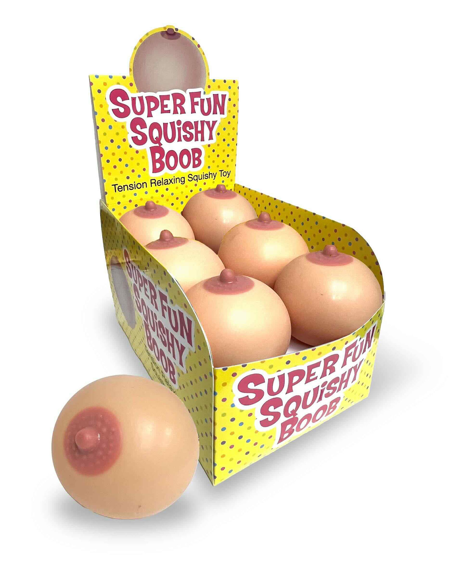 super fun squishy boobs display  ct 