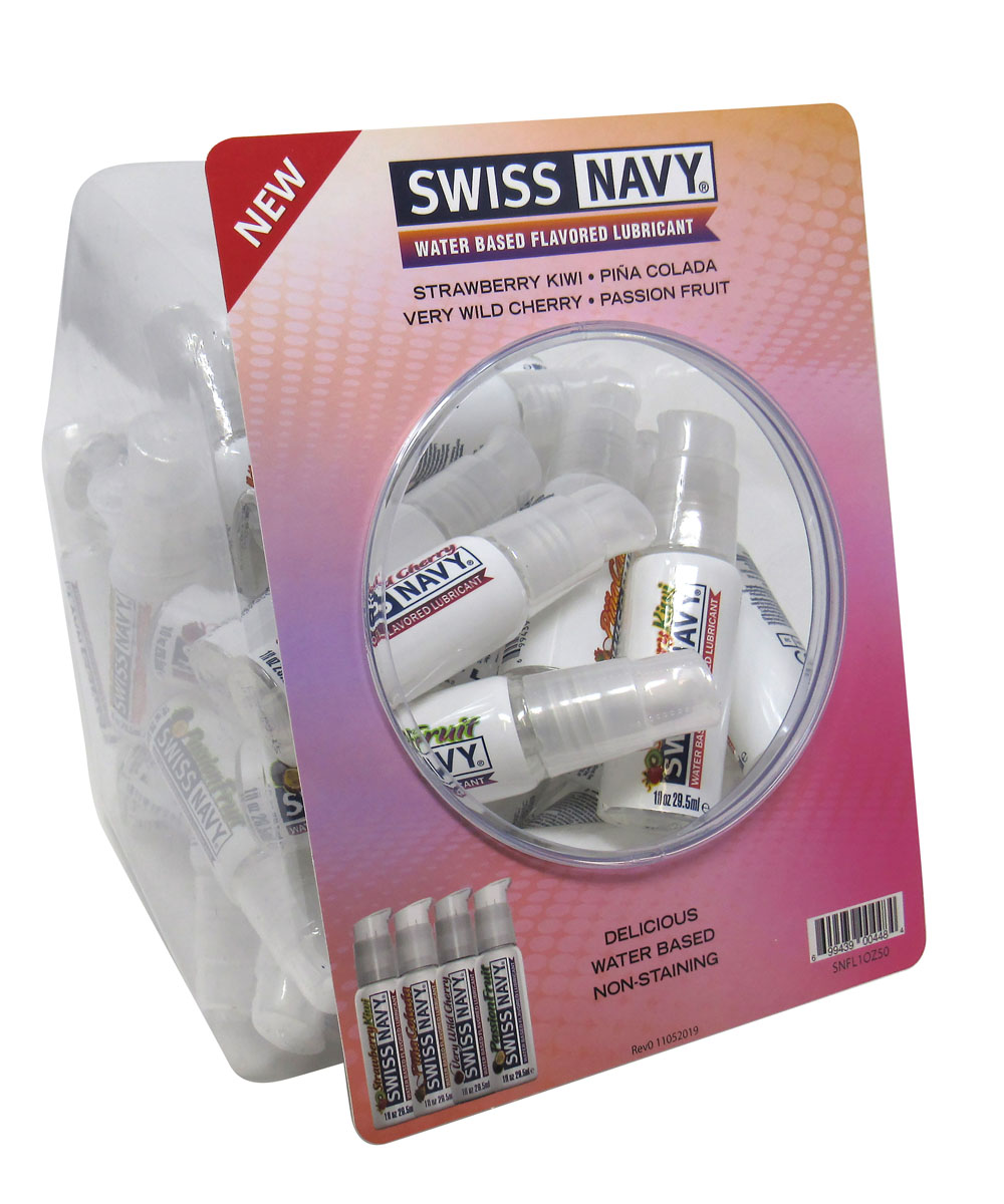 swiss navy  flavored oz ct fishbowl 