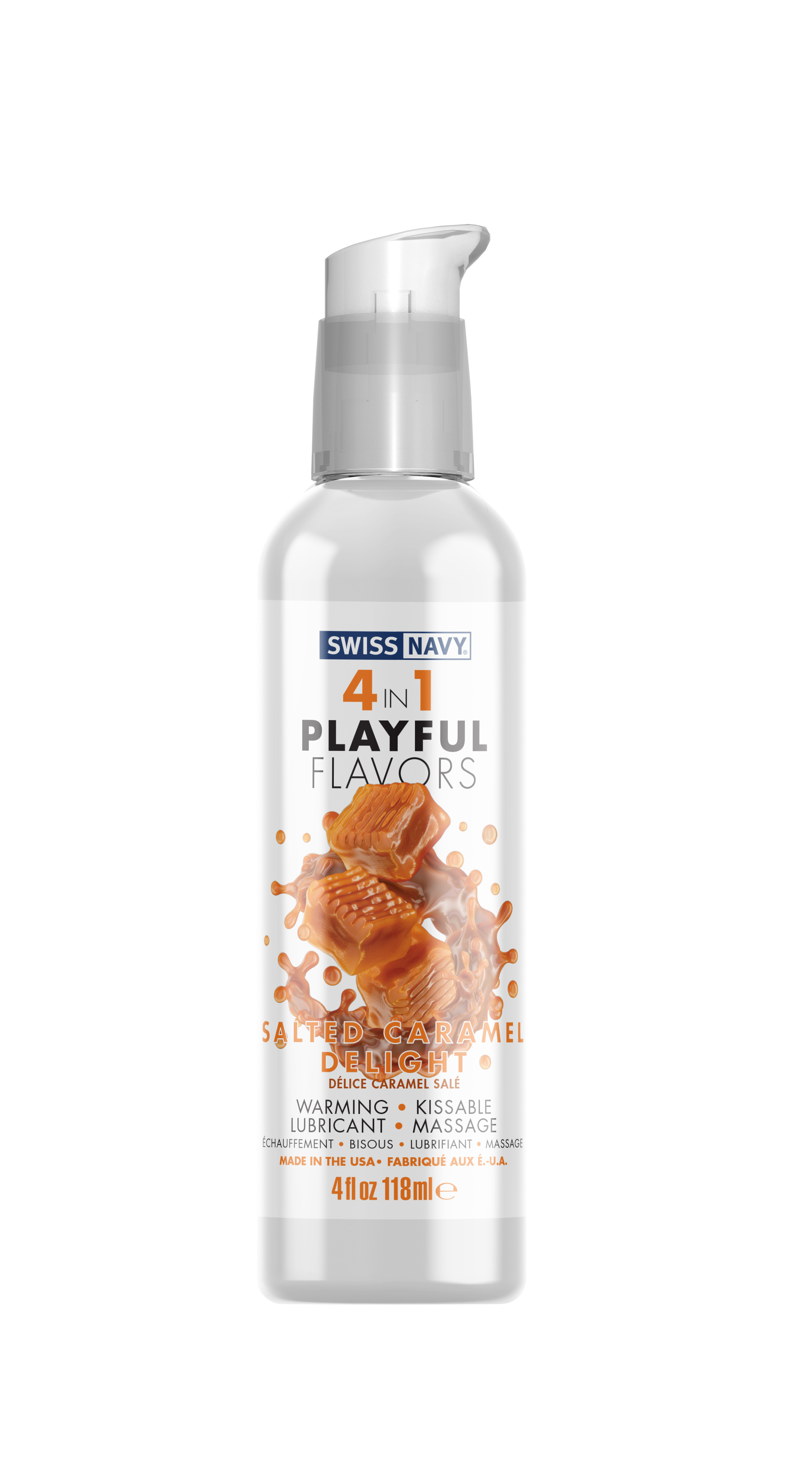 swiss navy  in  playful flavors salted caramel  delight  fl. oz. 