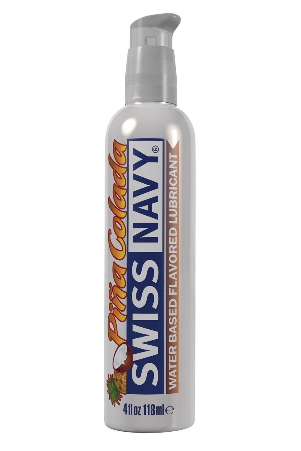swiss navy flavors water based lubricant pina colada  fl oz 