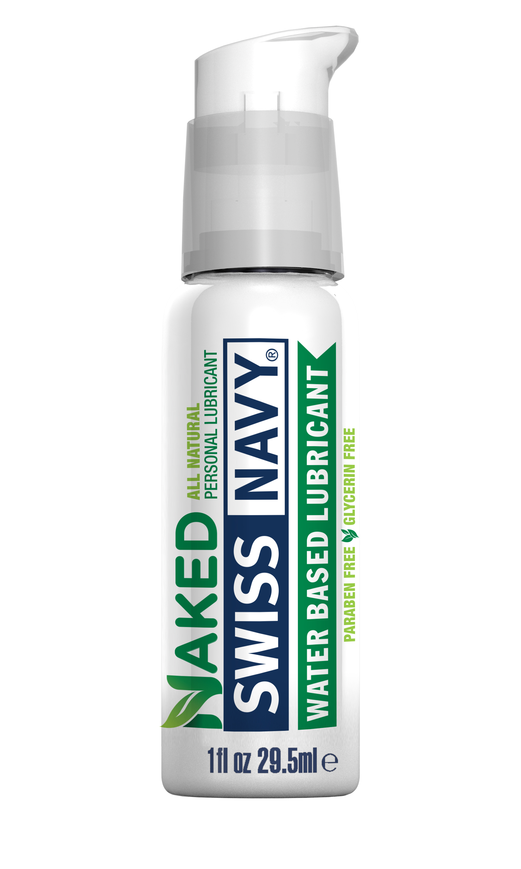 swiss navy naked water based lubricant  oz 