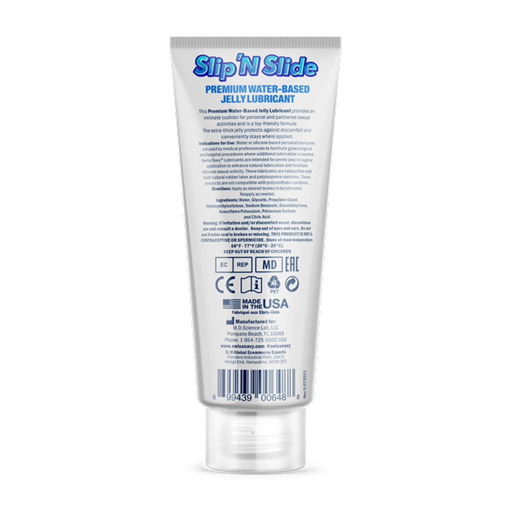 swiss navy slip n slide premium jelly lubricant   fl. oz. 