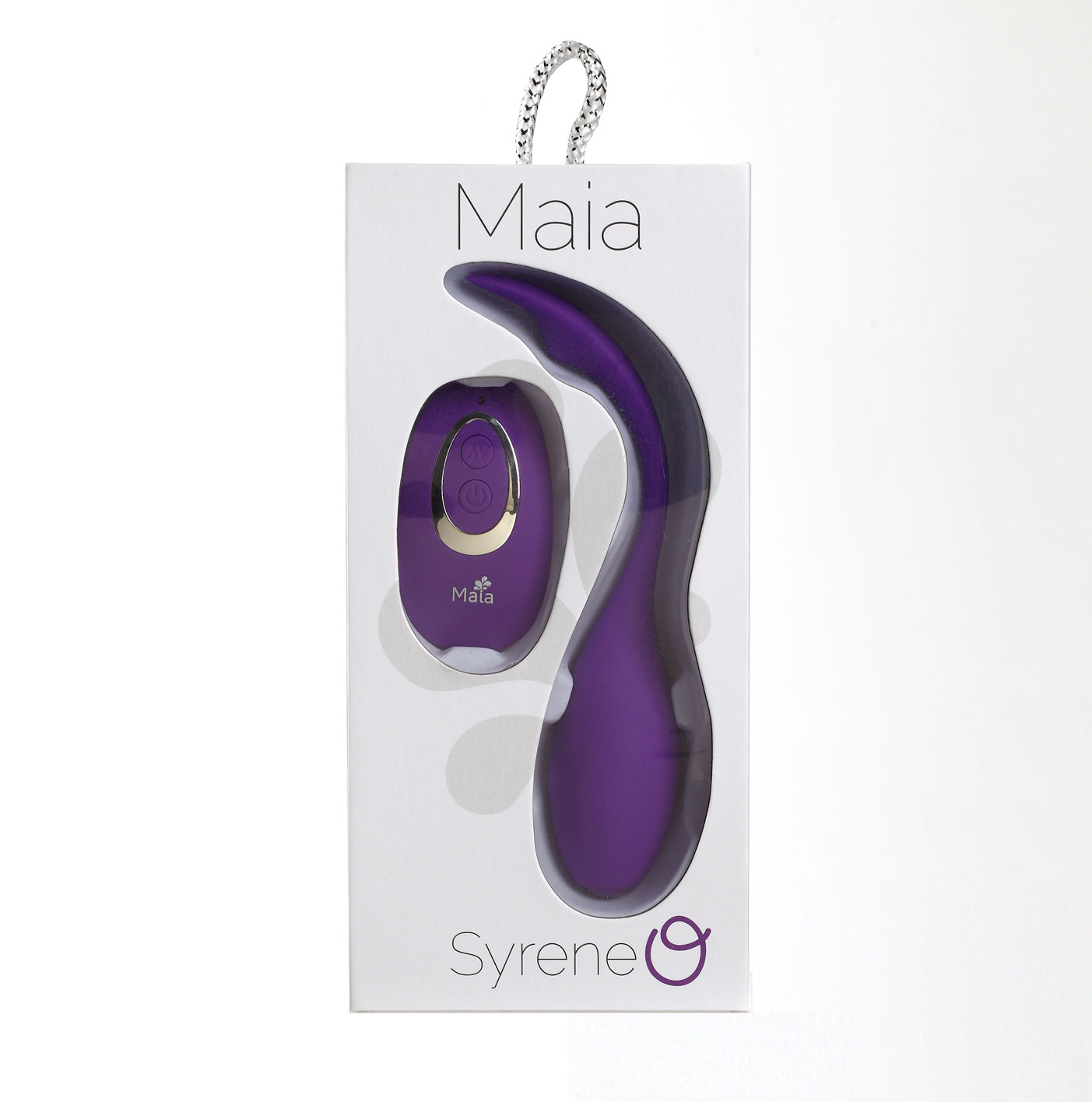 syrene remote control luxury usb rechargeable  bullet vibrator purple 