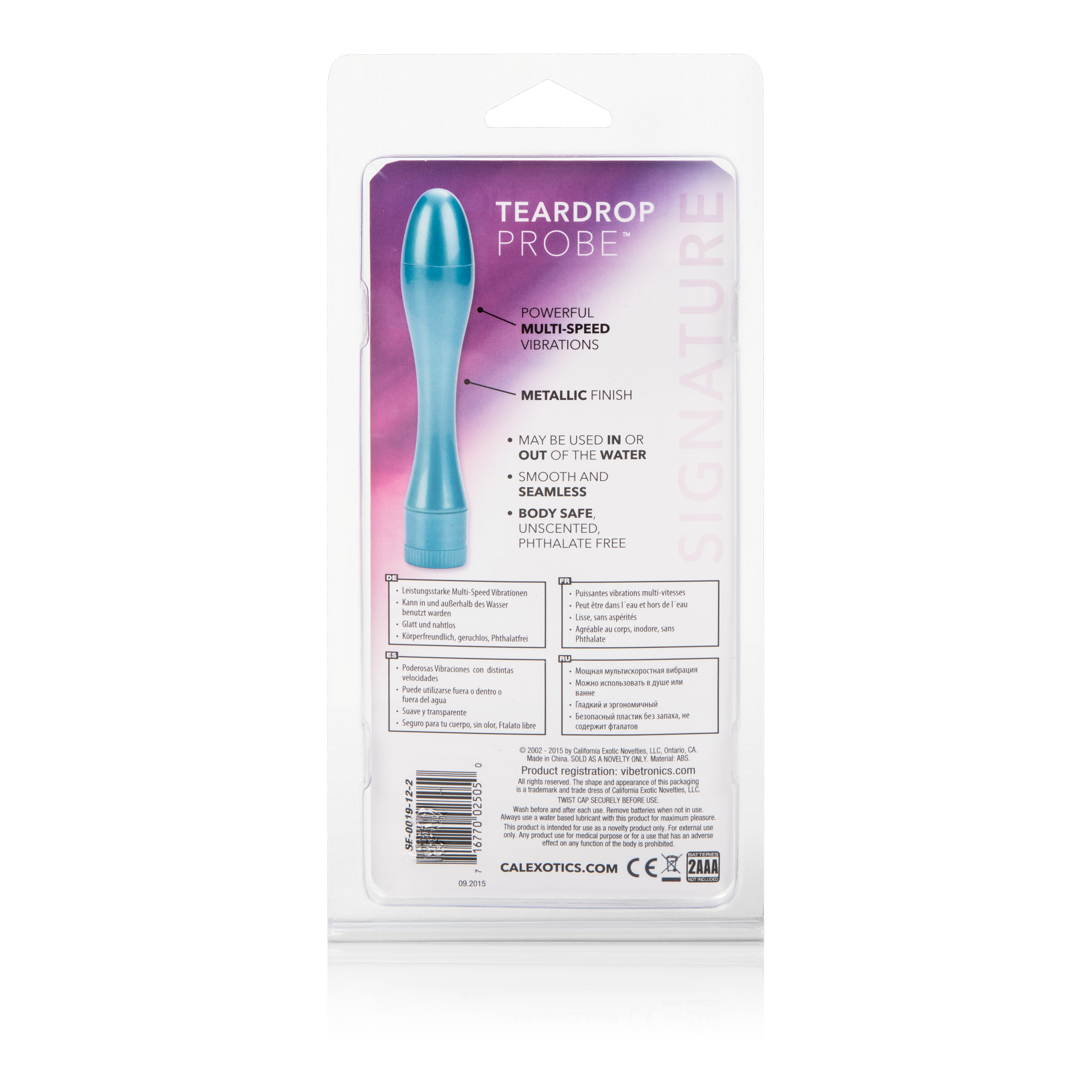 teardrop probe blue 