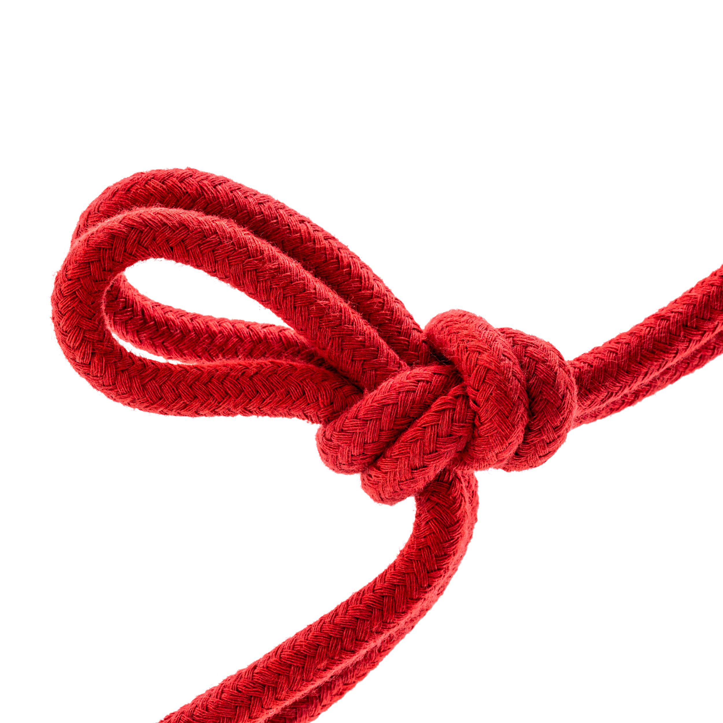 temptasia bondage rope  feet red 