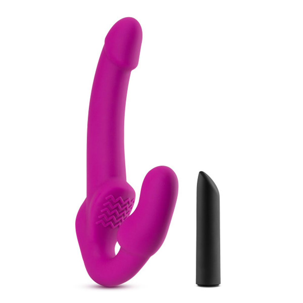 temptasia estella strapless silicone dildo  pink 