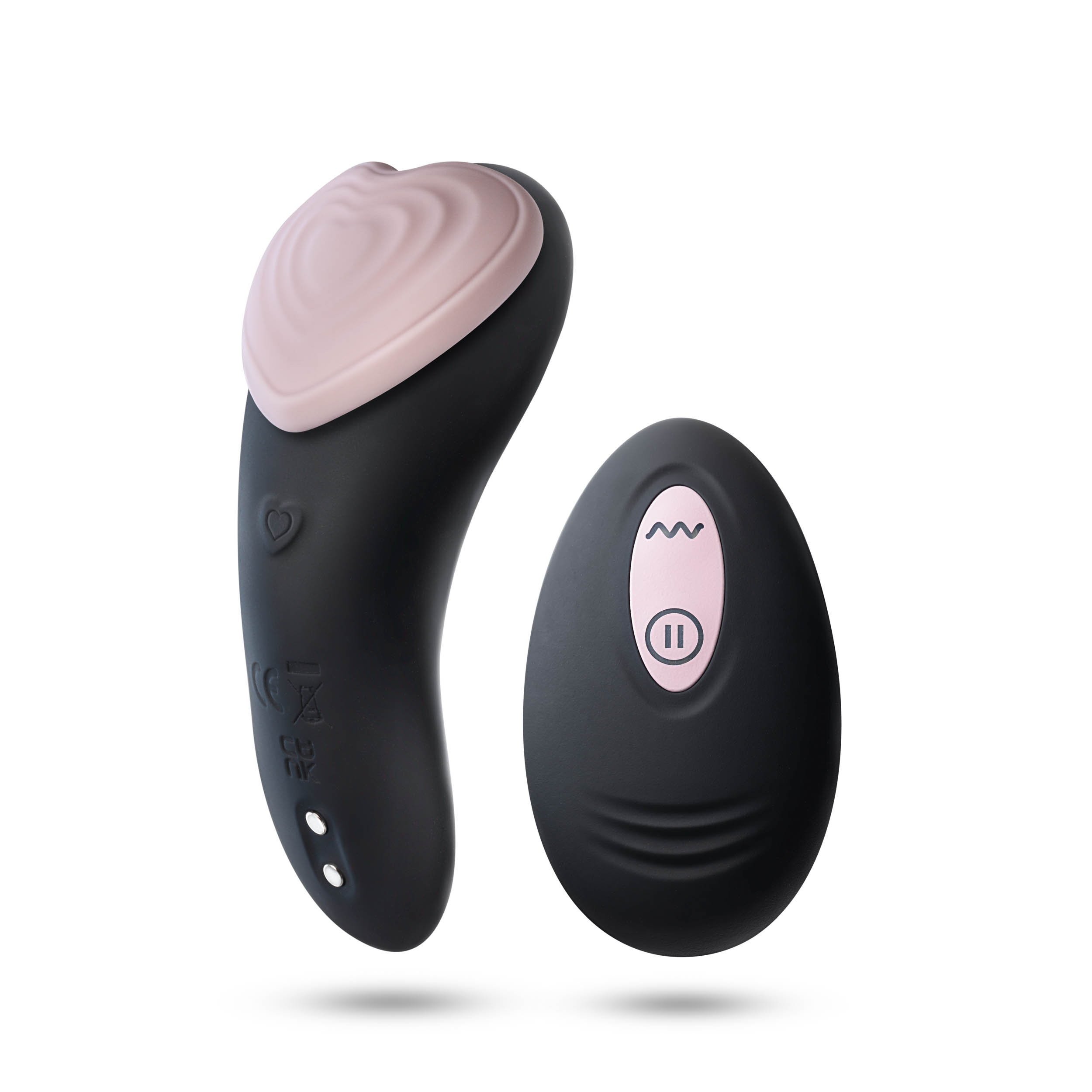 temptasia heartbeat panty vibe with remote  pink 