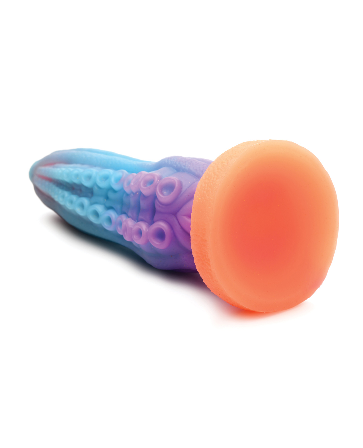 tenta cock glow in the dark silicone dildo 