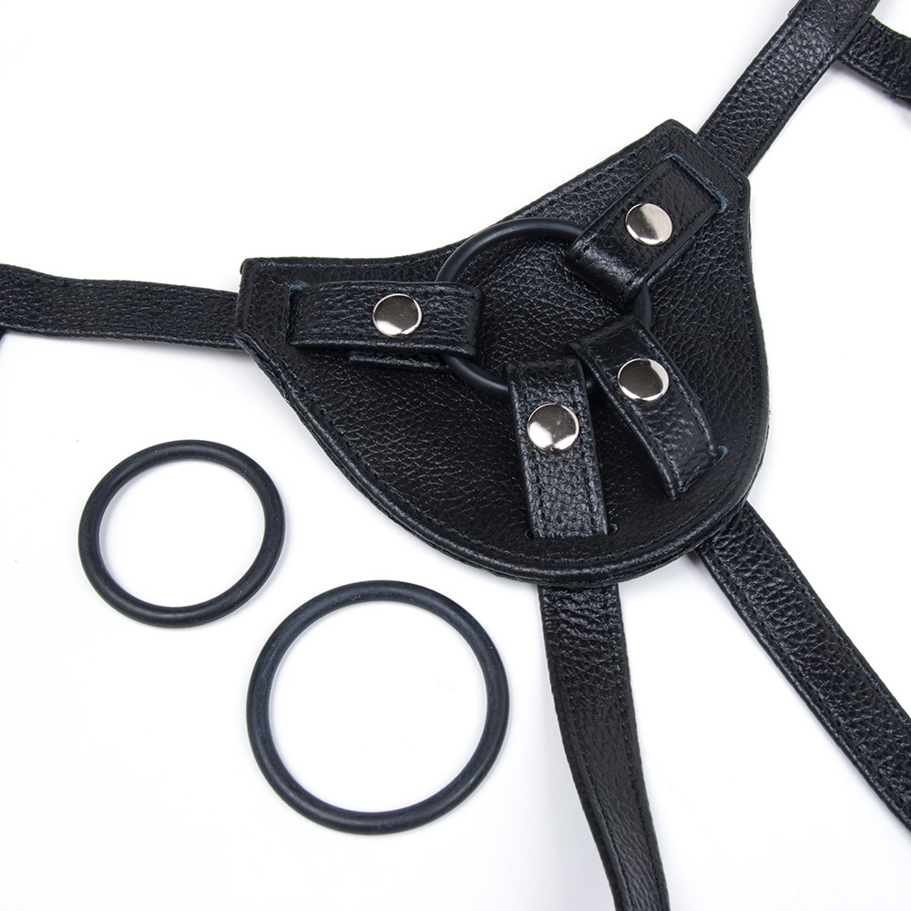 terra firma dee dildo harness black 