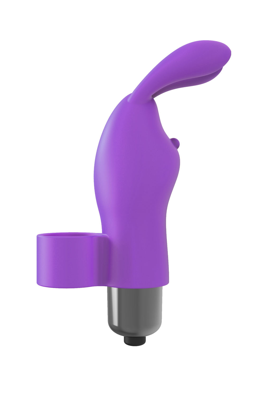 the s flirt finger bunny finger vibrator purple 