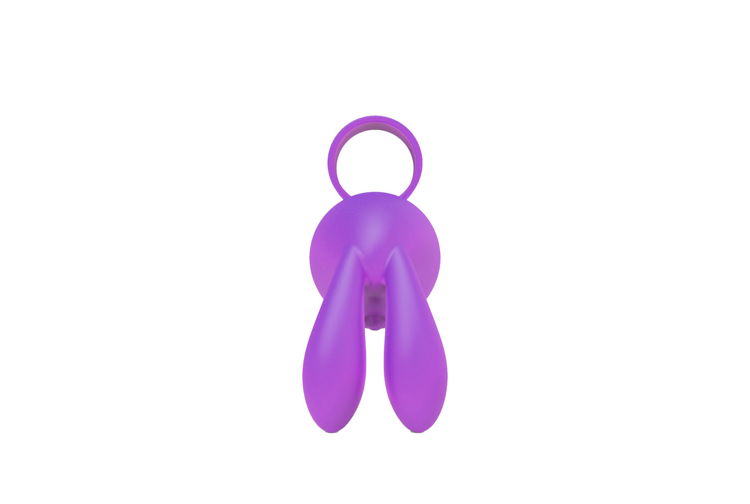 the s flirt finger bunny finger vibrator purple 