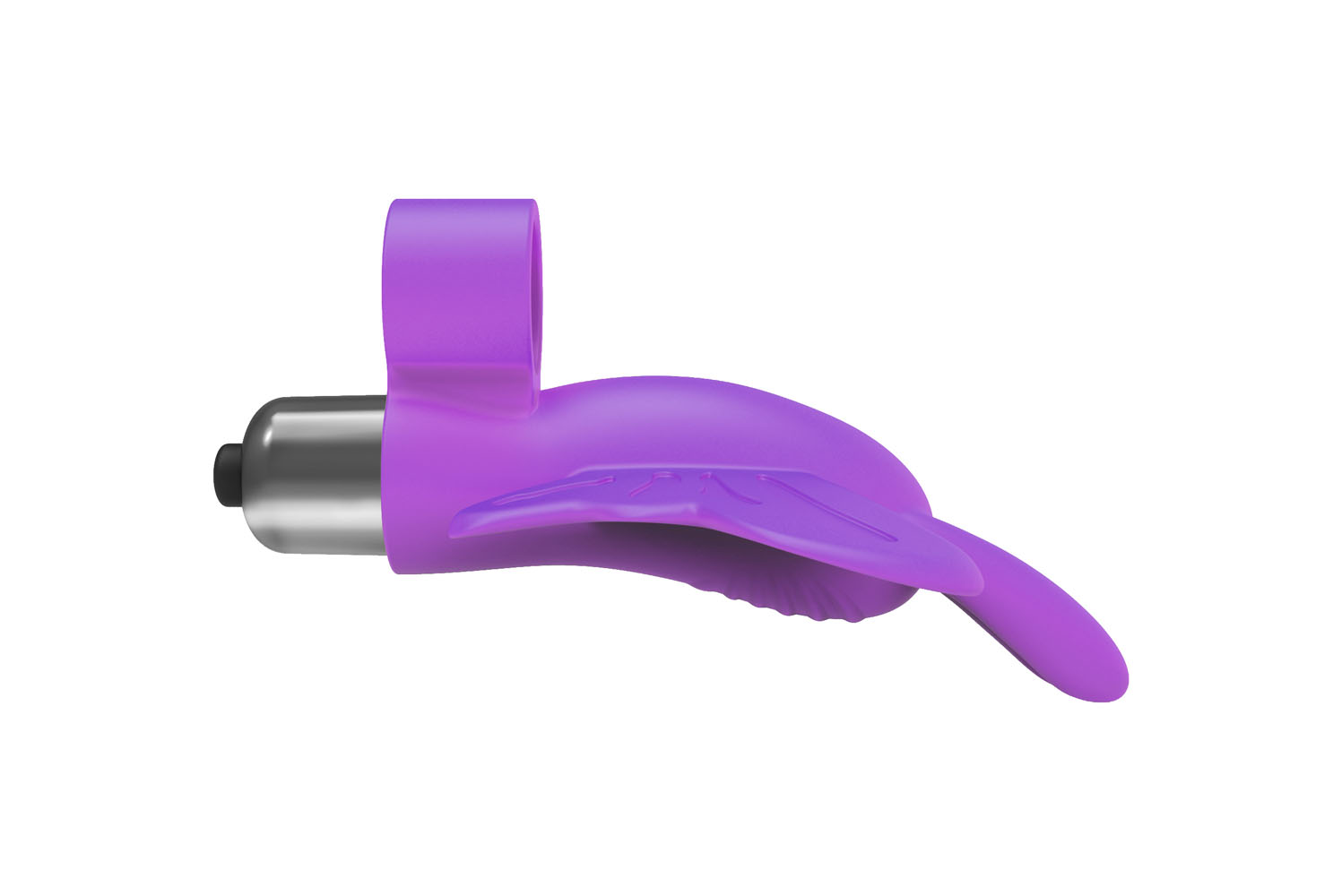 the s flirt finger butterfly finger vibrator purple 