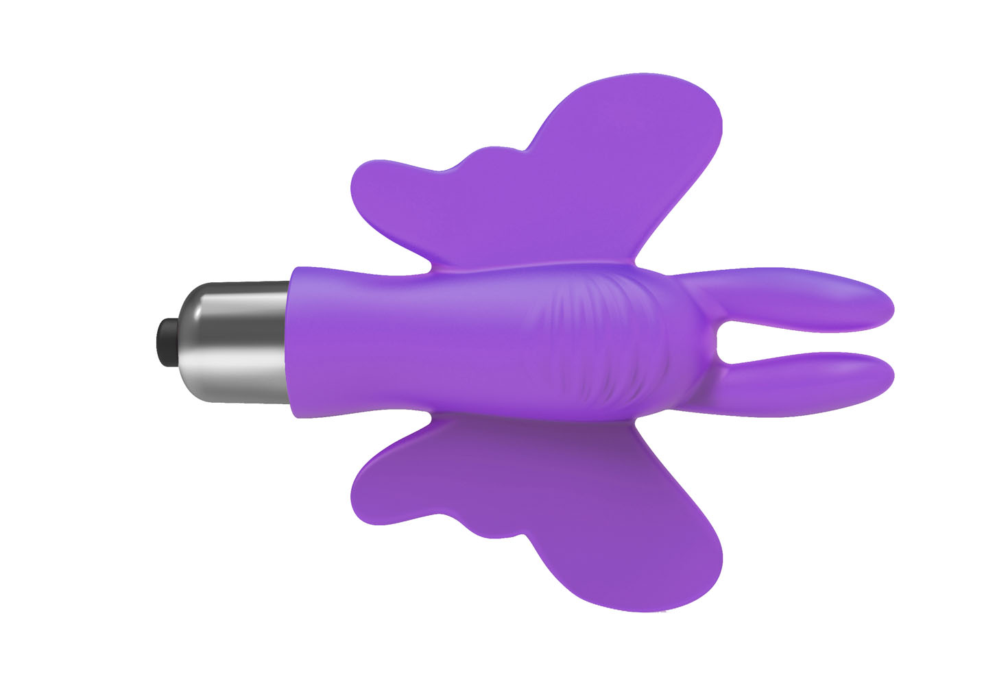 the s flirt finger butterfly finger vibrator purple 