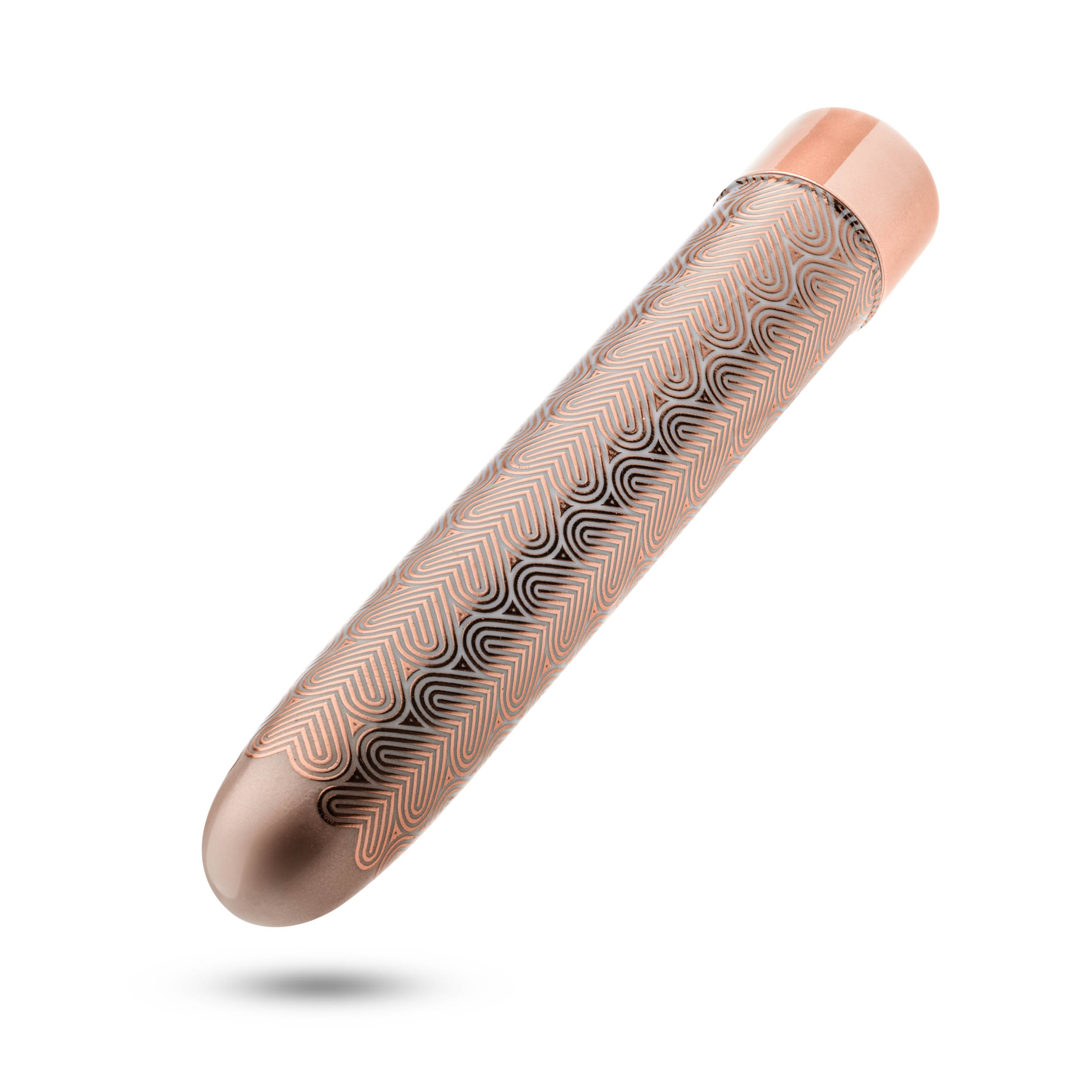 the collection lattice  inch rechargeable vibe rose gold 