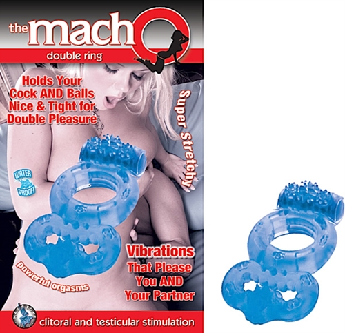 the macho double ring blue 