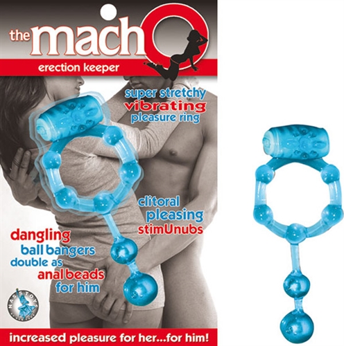 the macho erection keeper blue 