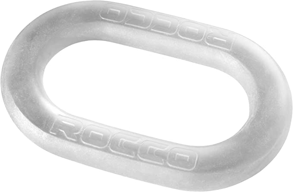 the rocco  way xl wrap ring clear 