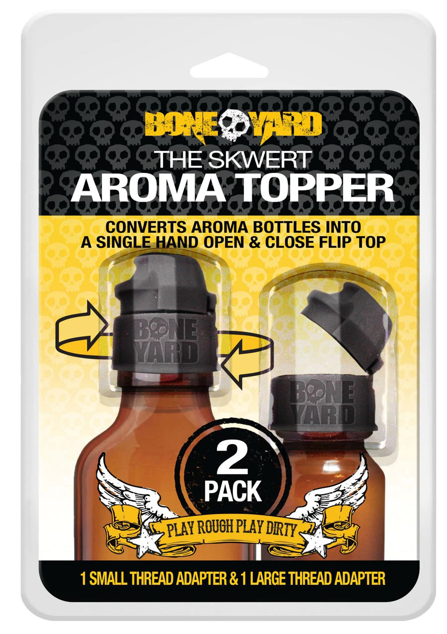 the skwert aroma topper  pack  small and   small and  large thread adapter 