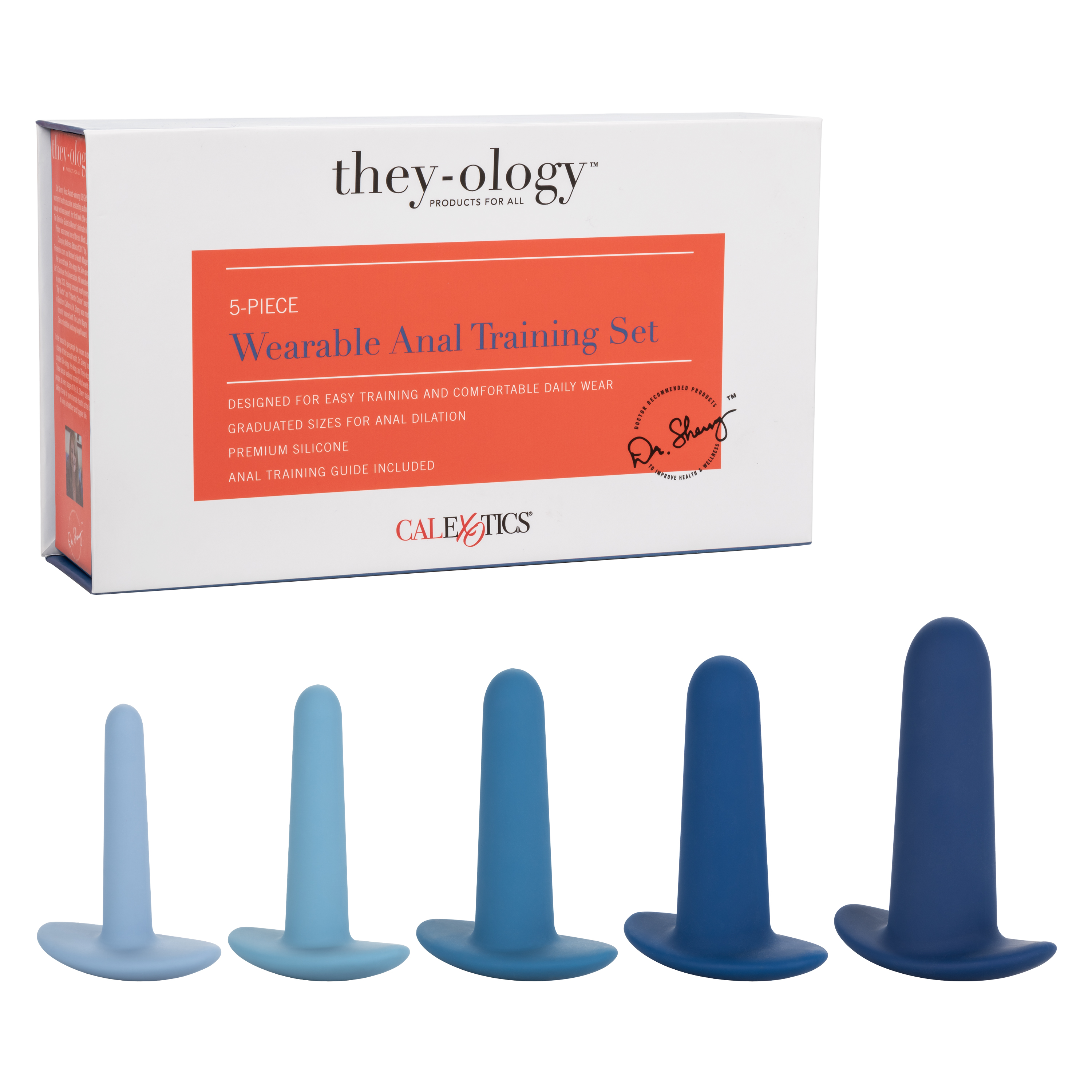 they ology  piece wearable anal training set 