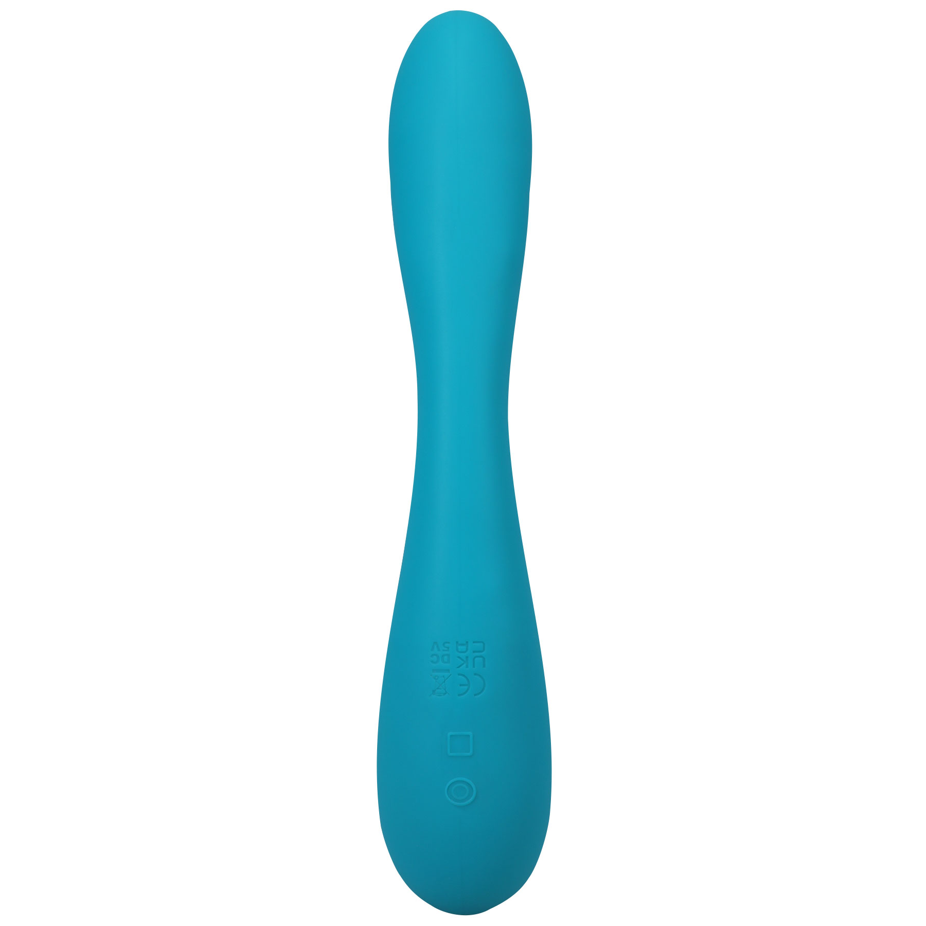 this product sucks sucking clitoral stimulator  with bendable g spot vibrator teal 