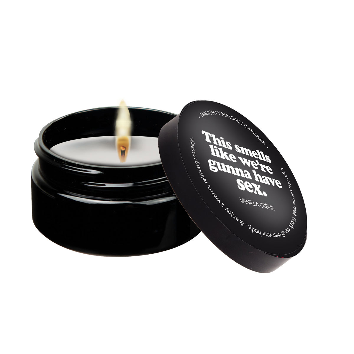 this smells like were gunna have sex massage  candle  oz 